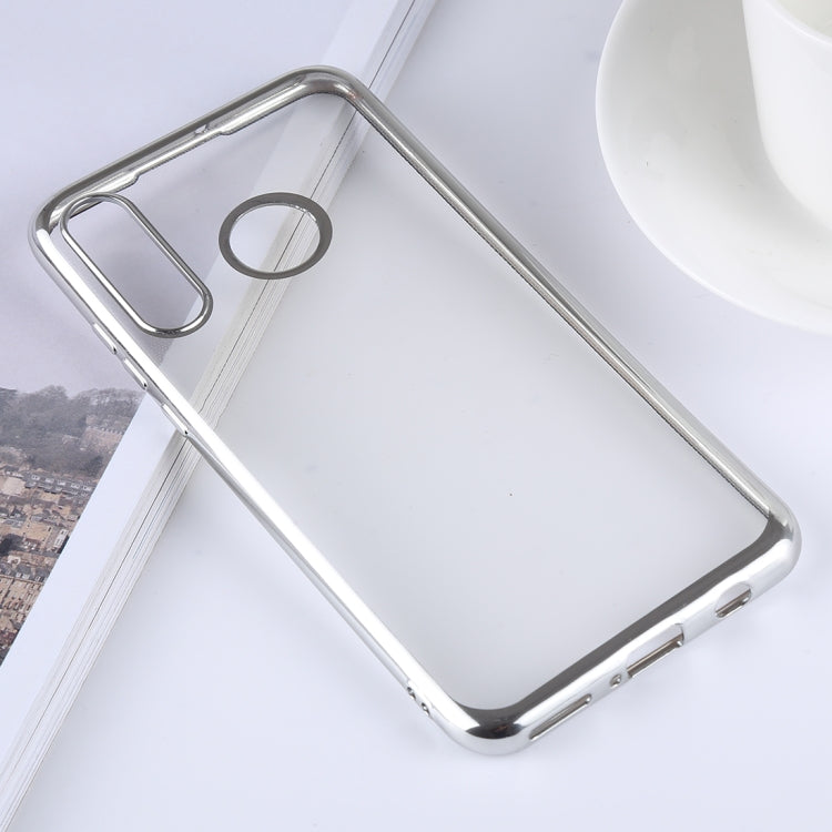 Ultra-thin Electroplating Soft TPU Protective Back Cover Case for Huawei P30 Lite