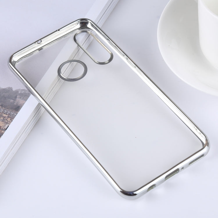 Ultra-thin Electroplating Soft TPU Protective Back Cover Case for Huawei P30 Lite
