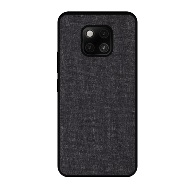 Shockproof Cloth Texture PC+ TPU Protective Case for Huawei Mate 20 Pro