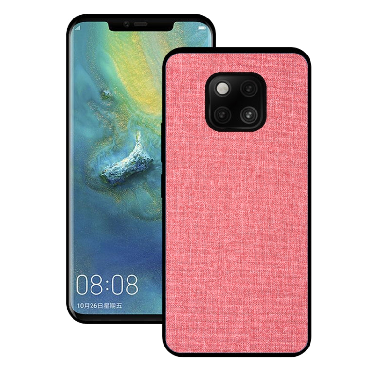 Shockproof Cloth Texture PC+ TPU Protective Case for Huawei Mate 20 Pro