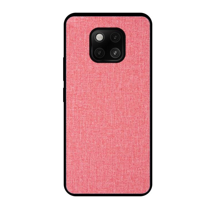 Shockproof Cloth Texture PC+ TPU Protective Case for Huawei Mate 20 Pro