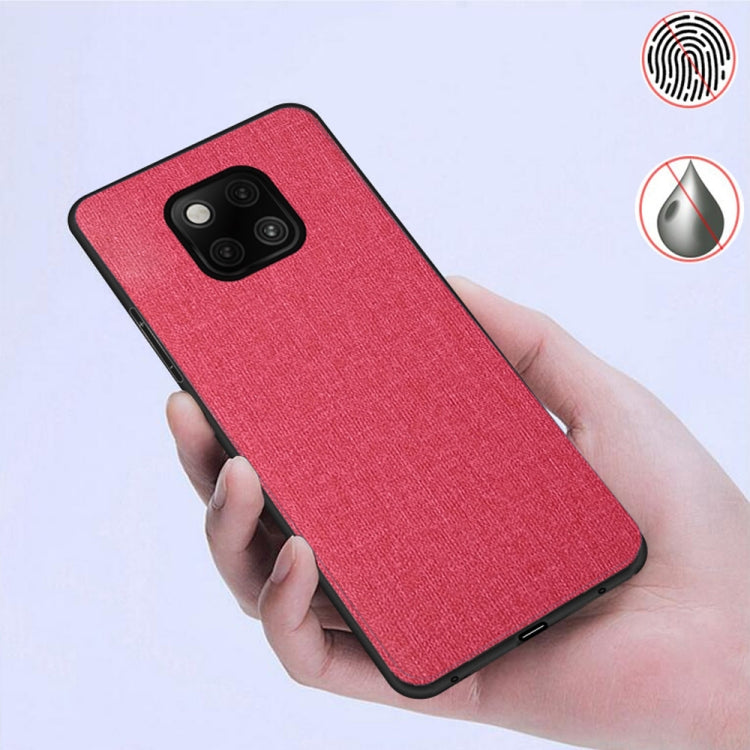Shockproof Cloth Texture PC+ TPU Protective Case for Huawei Mate 20 Pro