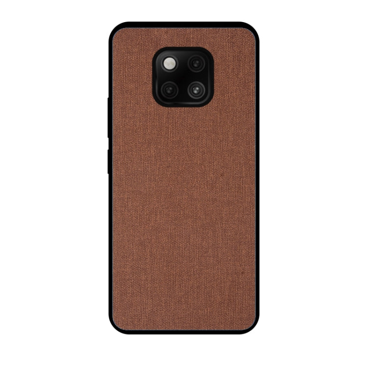 Shockproof Cloth Texture PC+ TPU Protective Case for Huawei Mate 20 Pro