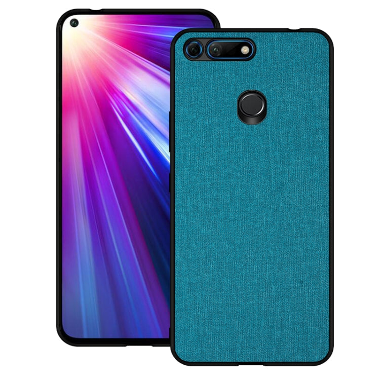 Shockproof Cloth Texture PC+ TPU Protective Case for Huawei Honor View 20
