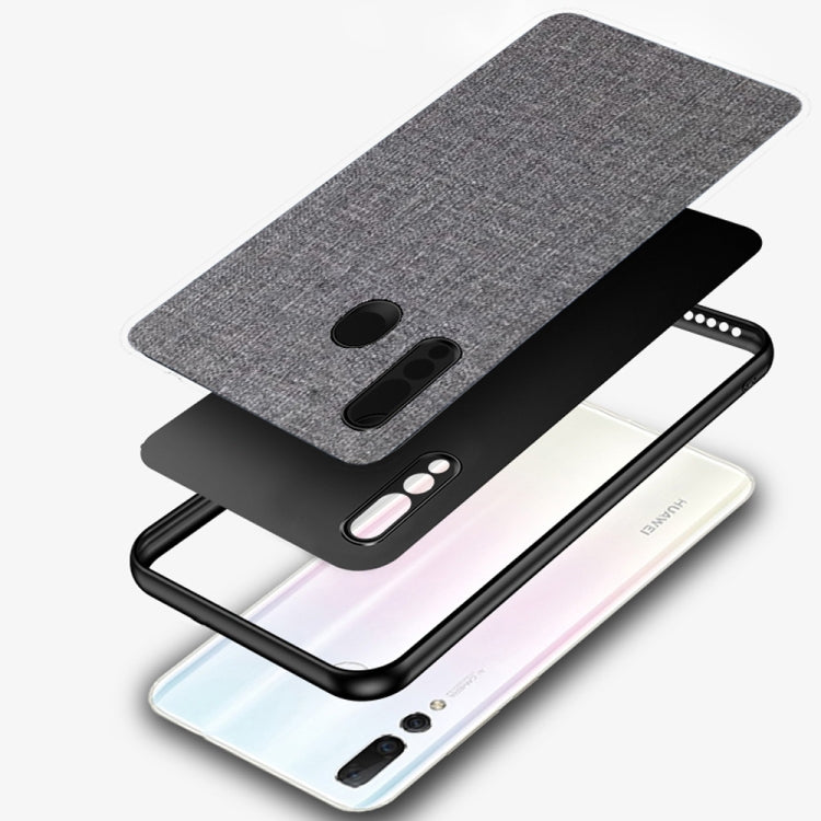 Shockproof Cloth Texture PC+ TPU Protective Case for Huawei Nova 4