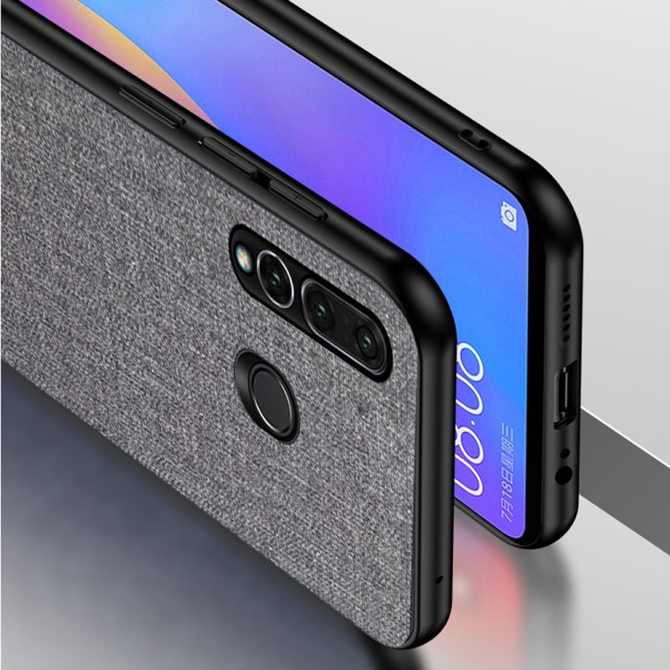 Shockproof Cloth Texture PC+ TPU Protective Case for Huawei Nova 4