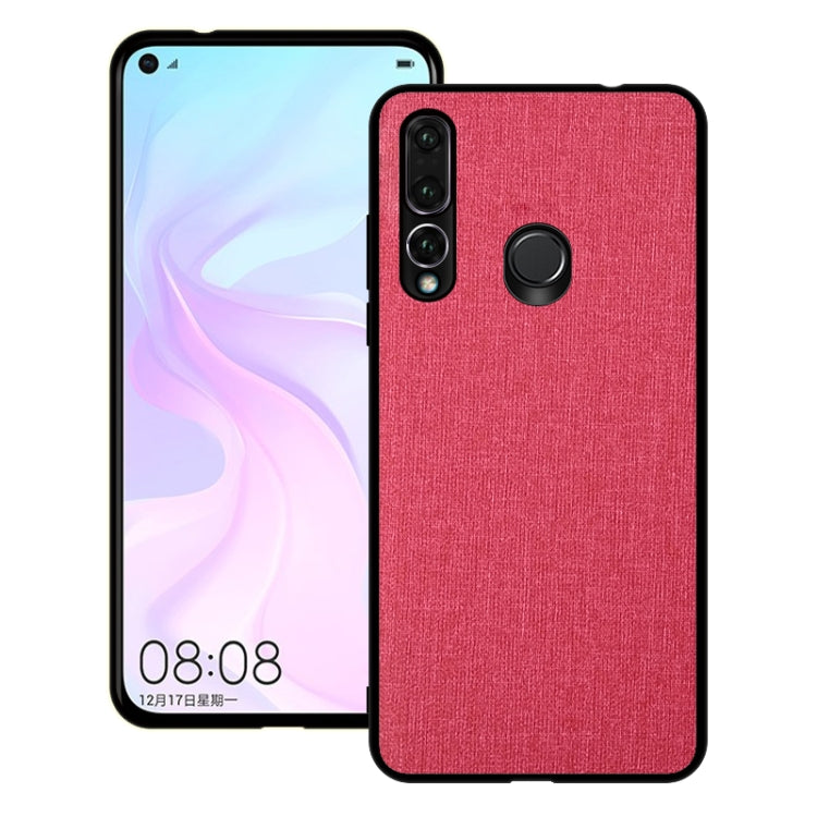Shockproof Cloth Texture PC+ TPU Protective Case for Huawei Nova 4