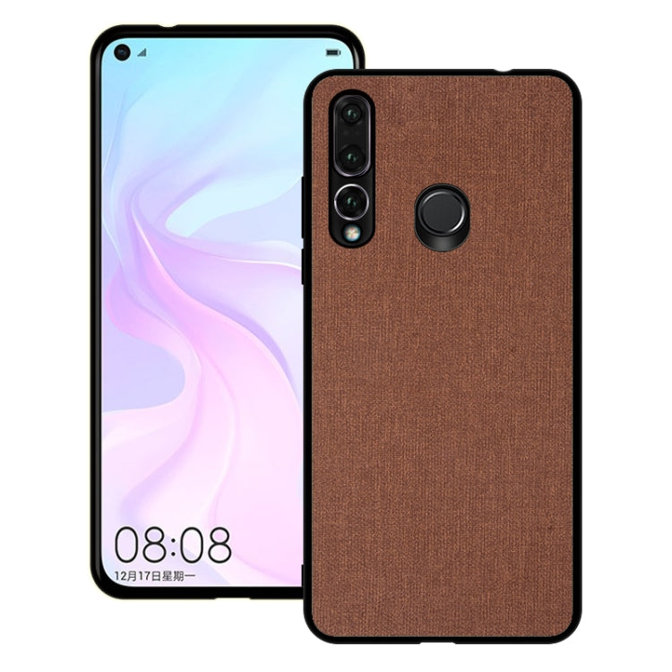 Shockproof Cloth Texture PC+ TPU Protective Case for Huawei Nova 4