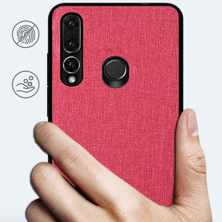 Shockproof Cloth Texture PC+ TPU Protective Case for Huawei Nova 4
