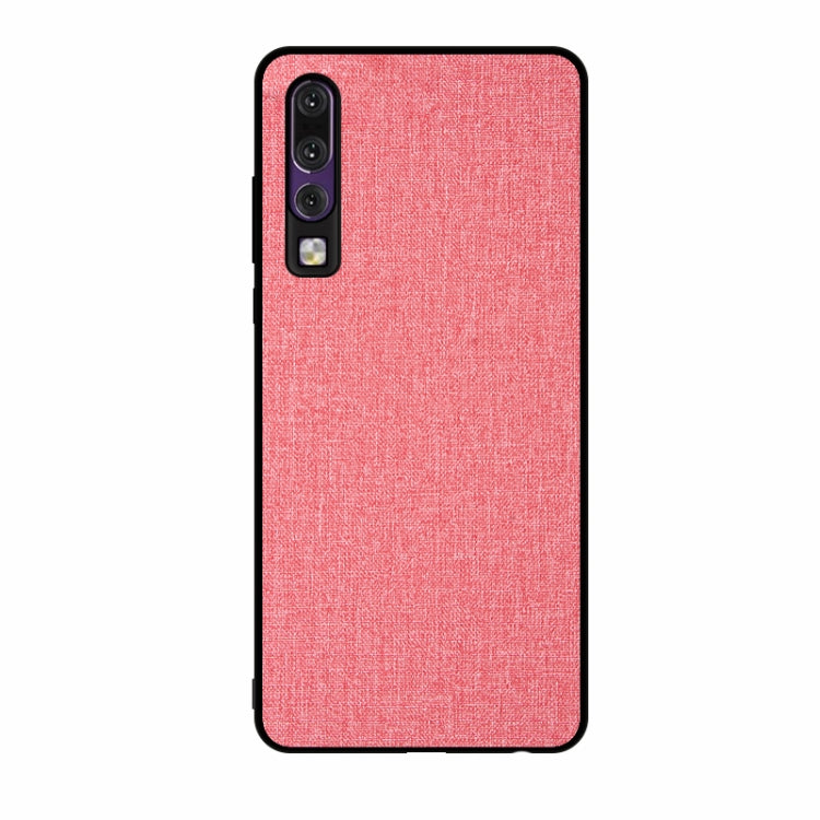 Shockproof Cloth Texture PC+ TPU Protective Case for Huawei P30