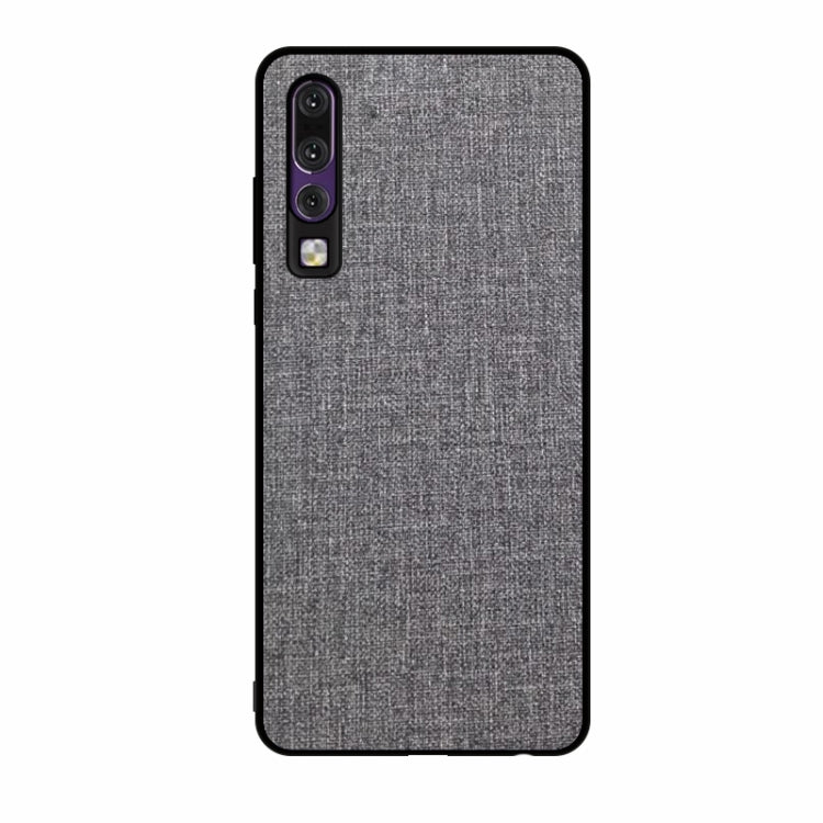Shockproof Cloth Texture PC+ TPU Protective Case for Huawei P30