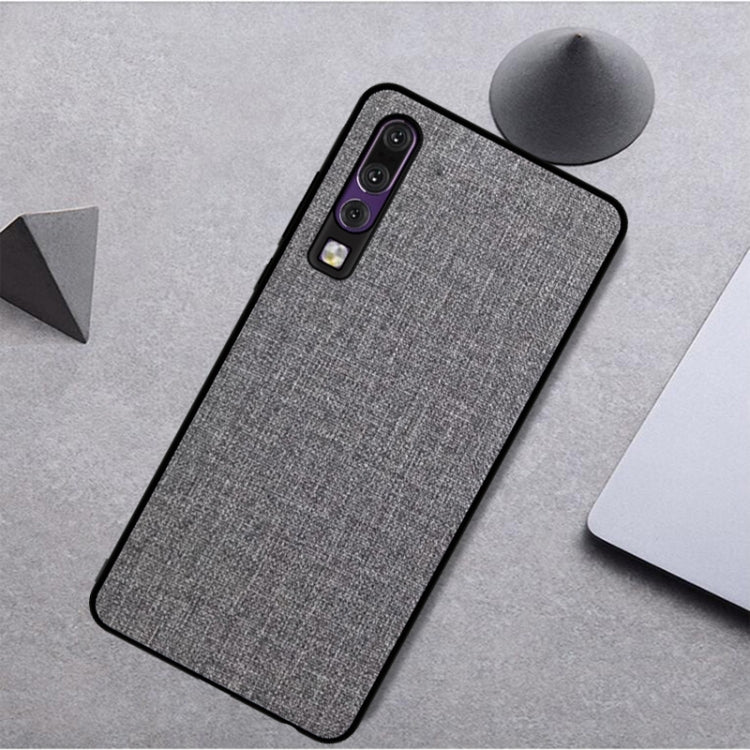 Shockproof Cloth Texture PC+ TPU Protective Case for Huawei P30