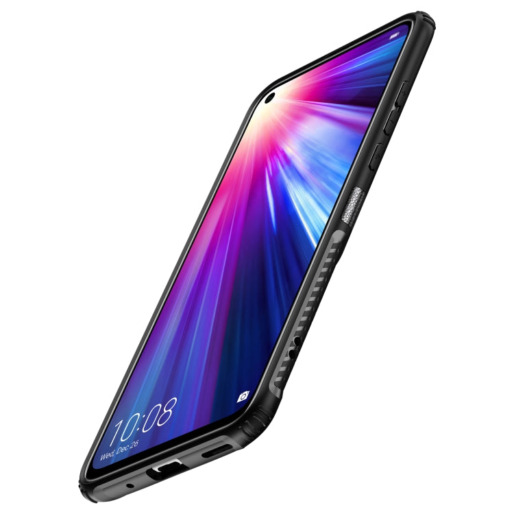 Shockproof Car Magnetic Case with 360 Degree Gold Armor Ring for Huawei Honor V20