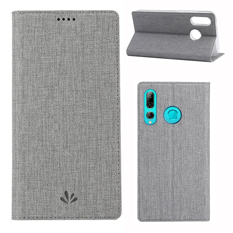 ViLi Texture PU Leather Case for HUAWEI Nova4 Lite / P Smart+(2019) ,with Holder & Card Slots & Wallet