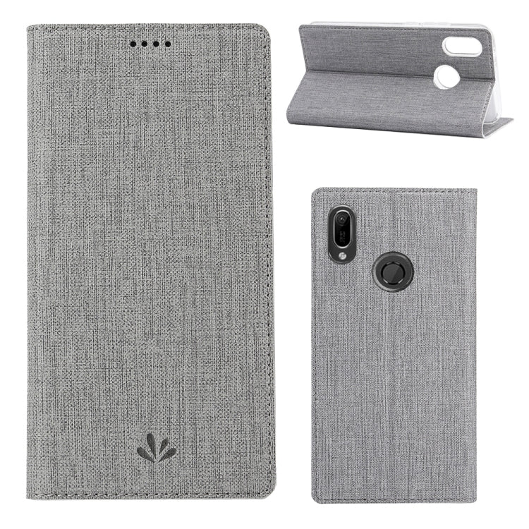 ViLi Texture PU Leather Case for HUAWEI Y6(2019) / Y6 Prime(2019) / Honor8A ,with Holder & Card Slots & Wallet