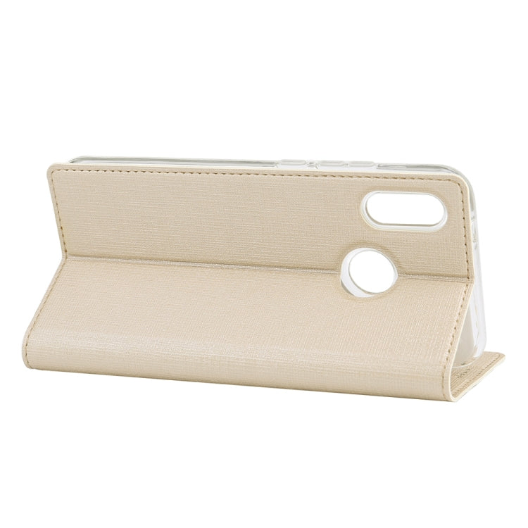 ViLi Texture PU Leather Case for HUAWEI Y6(2019) / Y6 Prime(2019) / Honor8A ,with Holder & Card Slots & Wallet