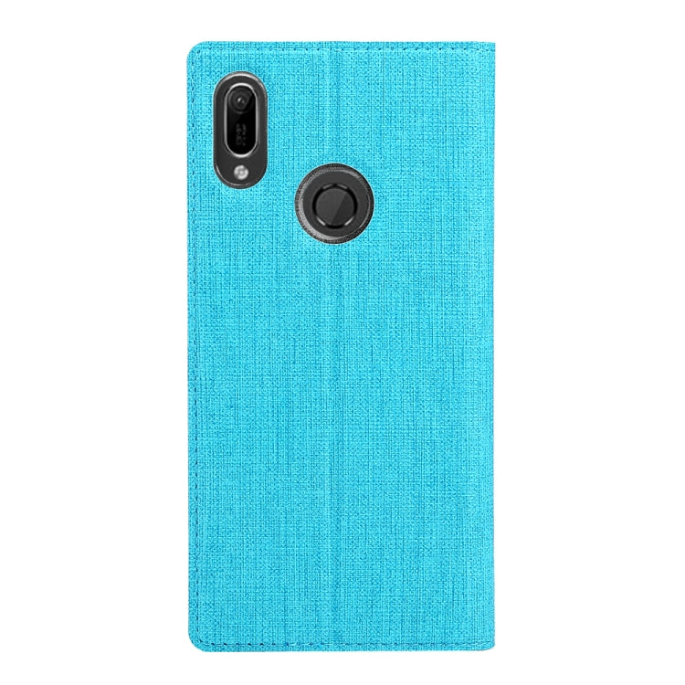 ViLi Texture PU Leather Case for HUAWEI Y6(2019) / Y6 Prime(2019) / Honor8A ,with Holder & Card Slots & Wallet