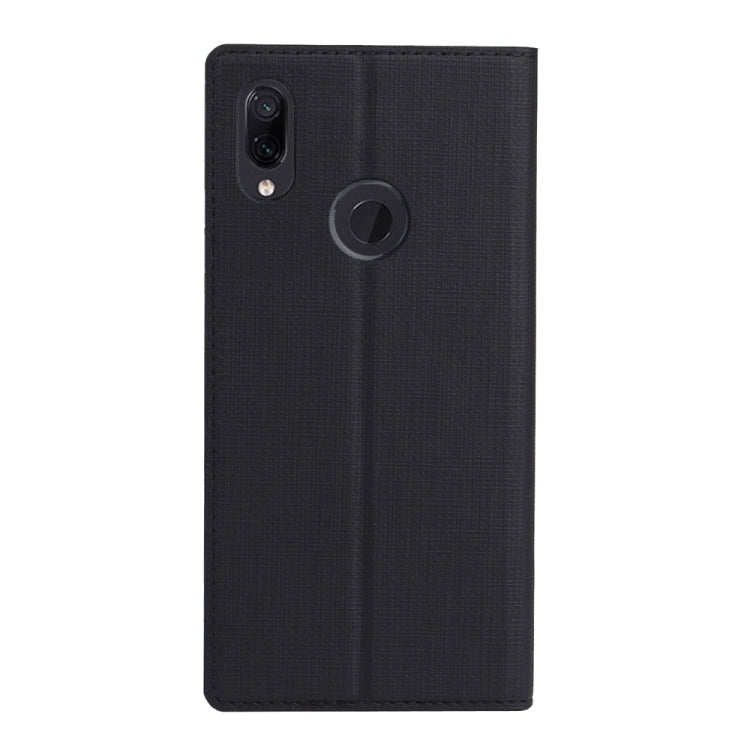ViLi Texture PU Leather Case for HUAWEI Y7(2019) / Y7 Prime(2019) ,with Holder & Card Slots & Wallet