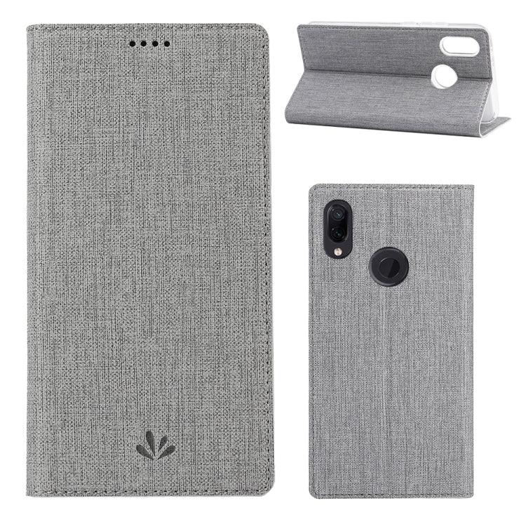 ViLi Texture PU Leather Case for HUAWEI Y7(2019) / Y7 Prime(2019) ,with Holder & Card Slots & Wallet