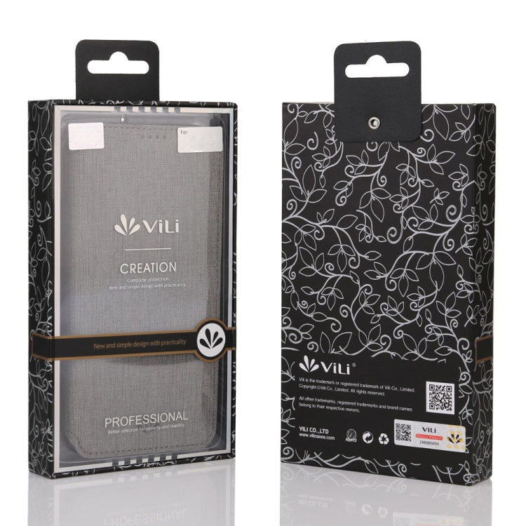 ViLi Texture PU Leather Case for HUAWEI Y7(2019) / Y7 Prime(2019) ,with Holder & Card Slots & Wallet