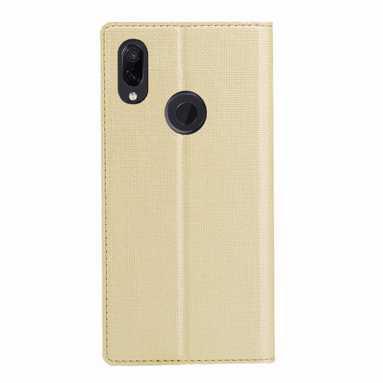 ViLi Texture PU Leather Case for HUAWEI Y7(2019) / Y7 Prime(2019) ,with Holder & Card Slots & Wallet
