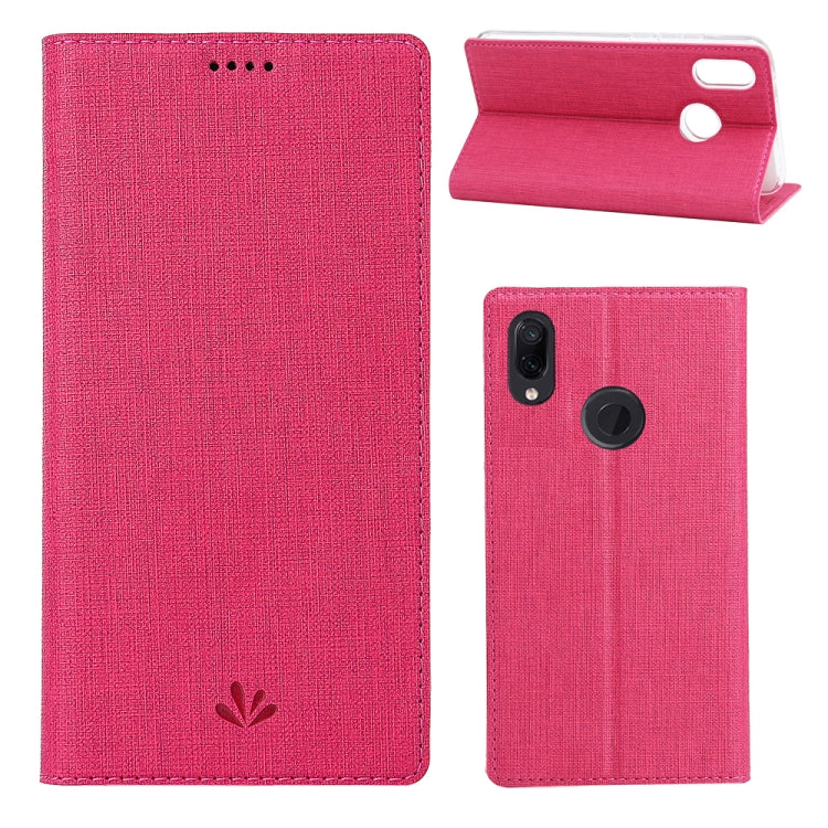 ViLi Texture PU Leather Case for HUAWEI Y7(2019) / Y7 Prime(2019) ,with Holder & Card Slots & Wallet