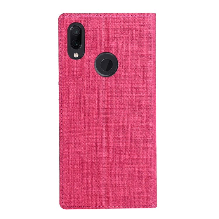 ViLi Texture PU Leather Case for HUAWEI Y7(2019) / Y7 Prime(2019) ,with Holder & Card Slots & Wallet
