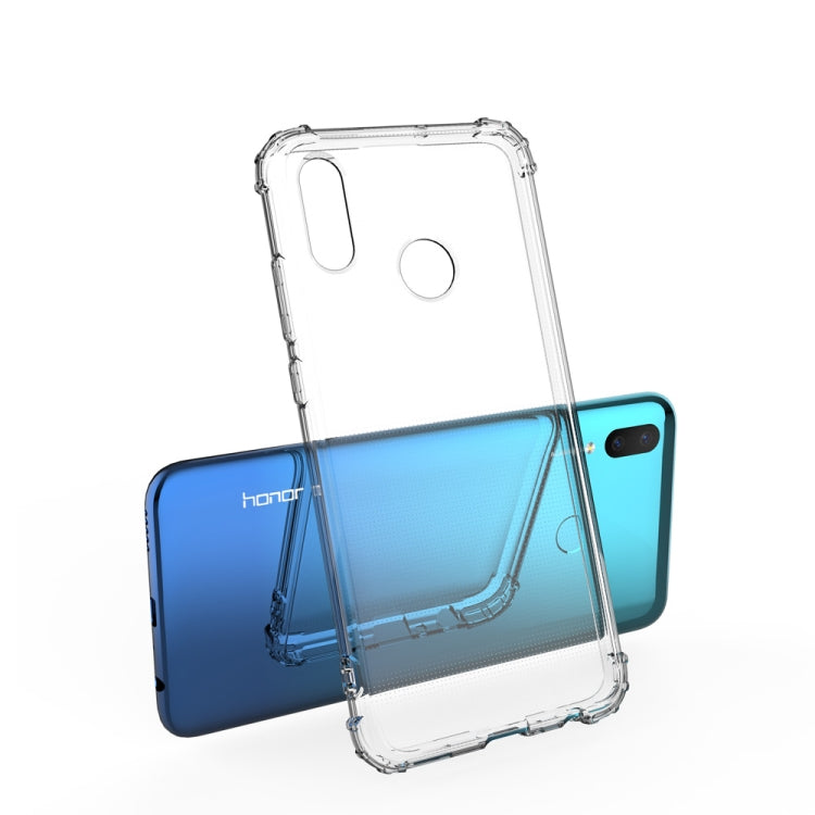 Shockproof Transparent TPU Soft Case for Huawei P Smart (2019) (Grey)
