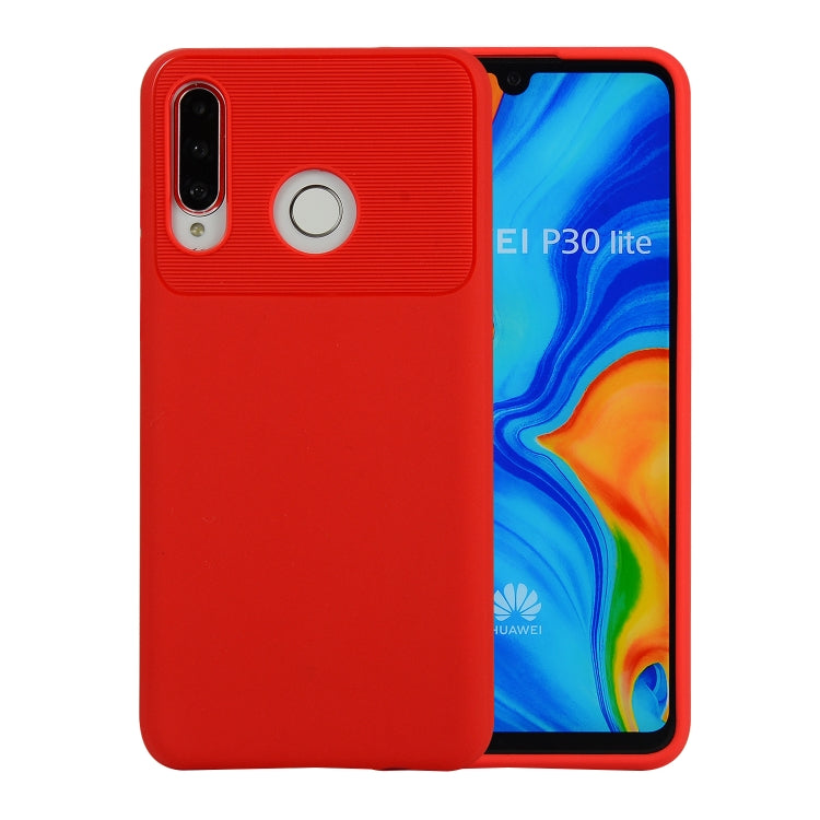 Beetle Series Shockproof TPU Case for Huawei P30 Lite (Red)