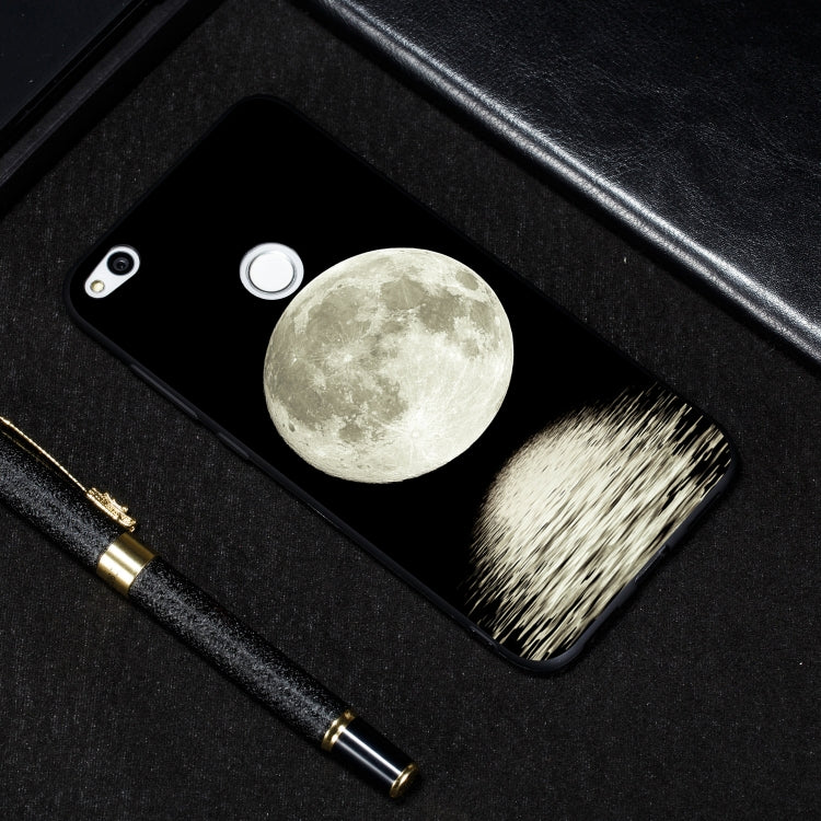 Moon Painted Pattern Soft TPU Case for Huawei P8 Lite (2017)
