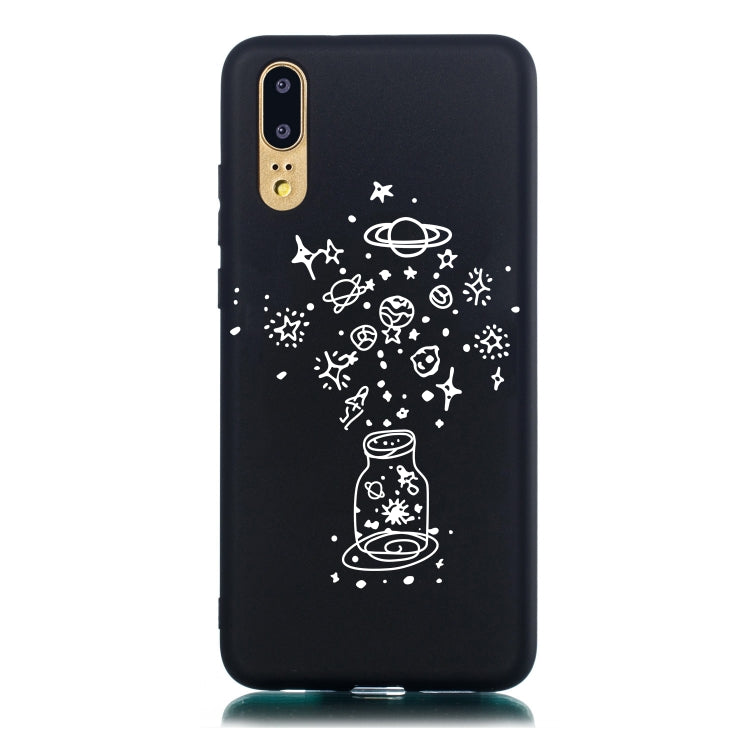 Wishing Bottle Painted Pattern Soft TPU Case for Huawei P20