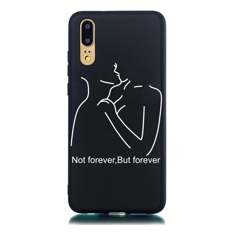Distance Painted Pattern Soft TPU Case for Huawei P20