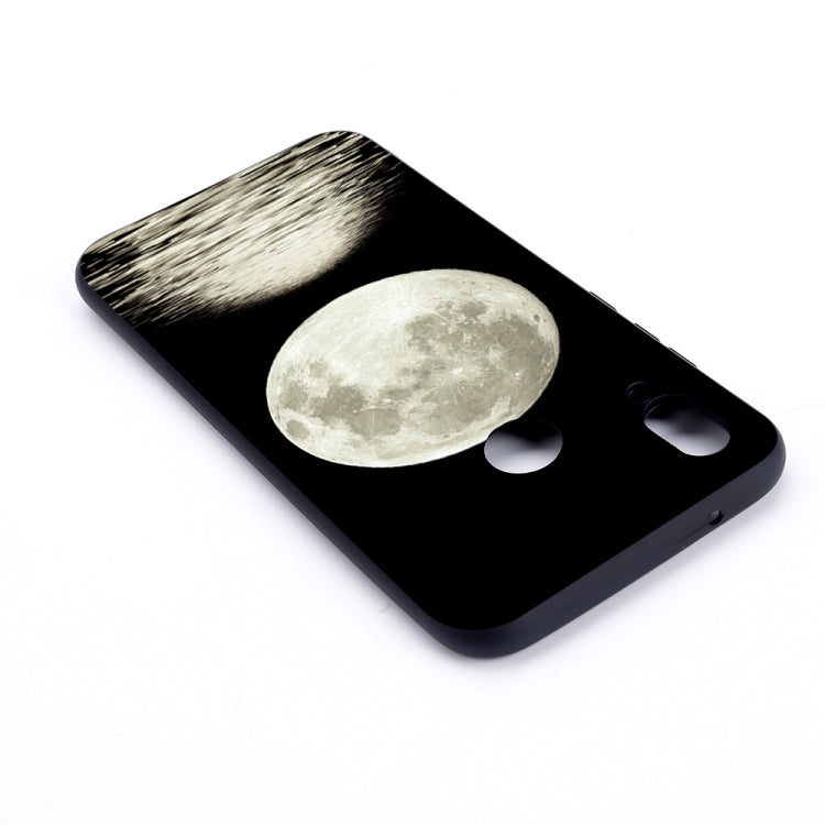 Moon Painted Pattern Soft TPU Case for Huawei P20 Lite