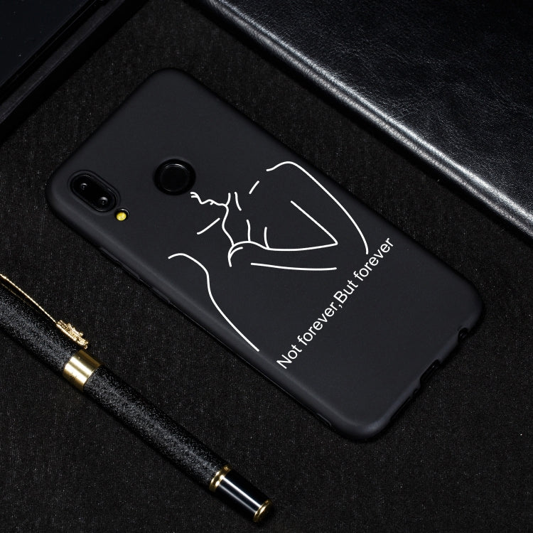 Distance Painted Pattern Soft TPU Case for Huawei P20 Lite