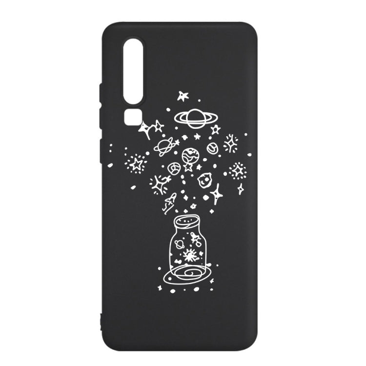 Wishing Bottle Painted Pattern Soft TPU Case for Huawei P30