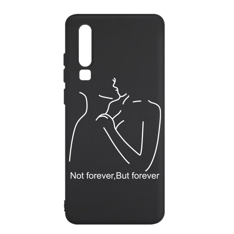 Distance Painted Pattern Soft TPU Case for Huawei P30