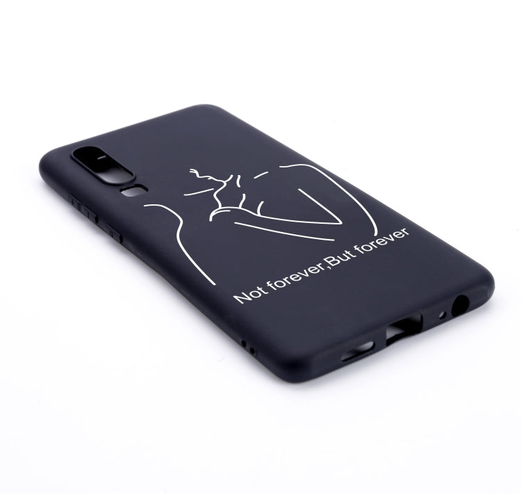 Distance Painted Pattern Soft TPU Case for Huawei P30
