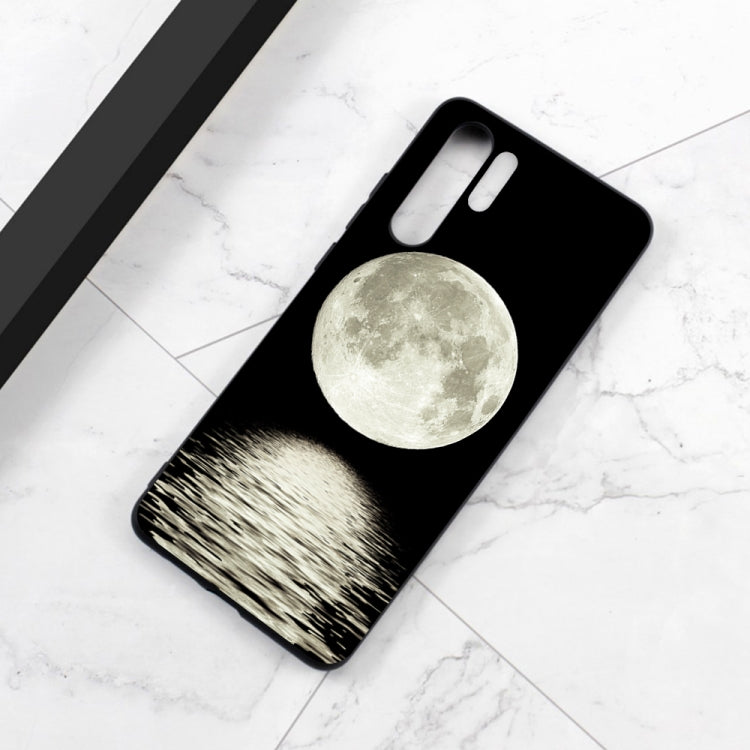 Moon Painted Pattern Soft TPU Case for Huawei P30 Pro