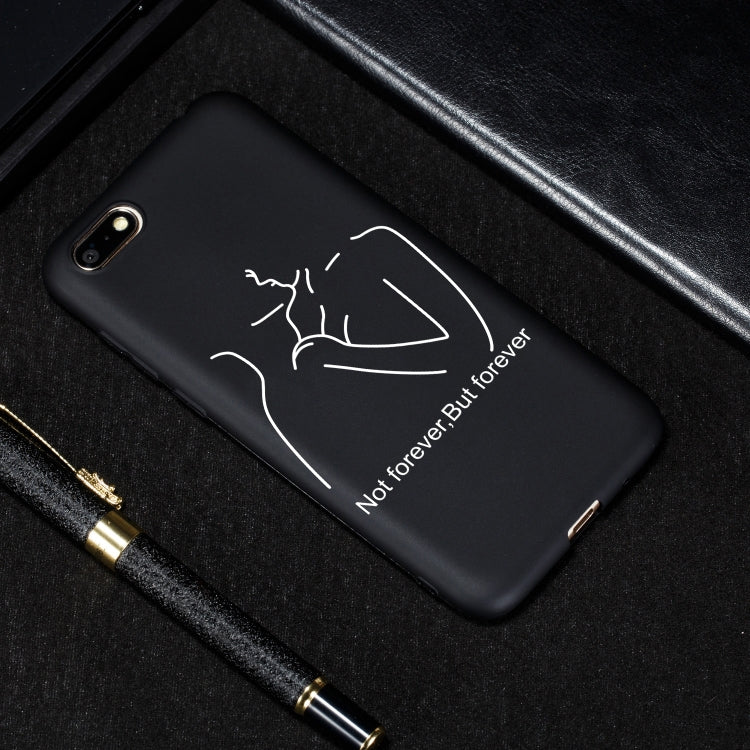 Distance Painted Pattern Soft TPU Case for Huawei Y5 Prime (2018)