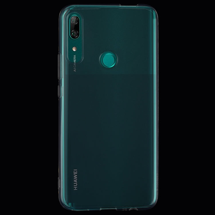 50 PCS 0.75mm Ultrathin Transparent TPU Soft Protective Case for Huawei P Smart Z