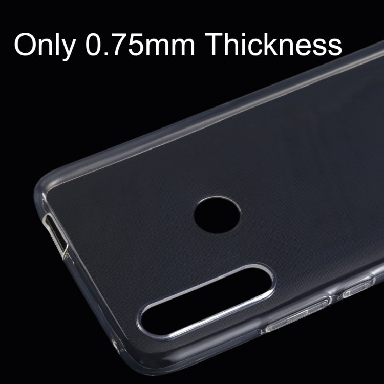 0.75mm Ultrathin Transparent TPU Soft Protective Case for Huawei P Smart Z