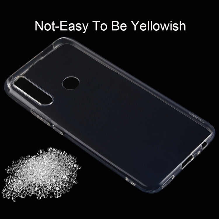 0.75mm Ultrathin Transparent TPU Soft Protective Case for Huawei P Smart Z