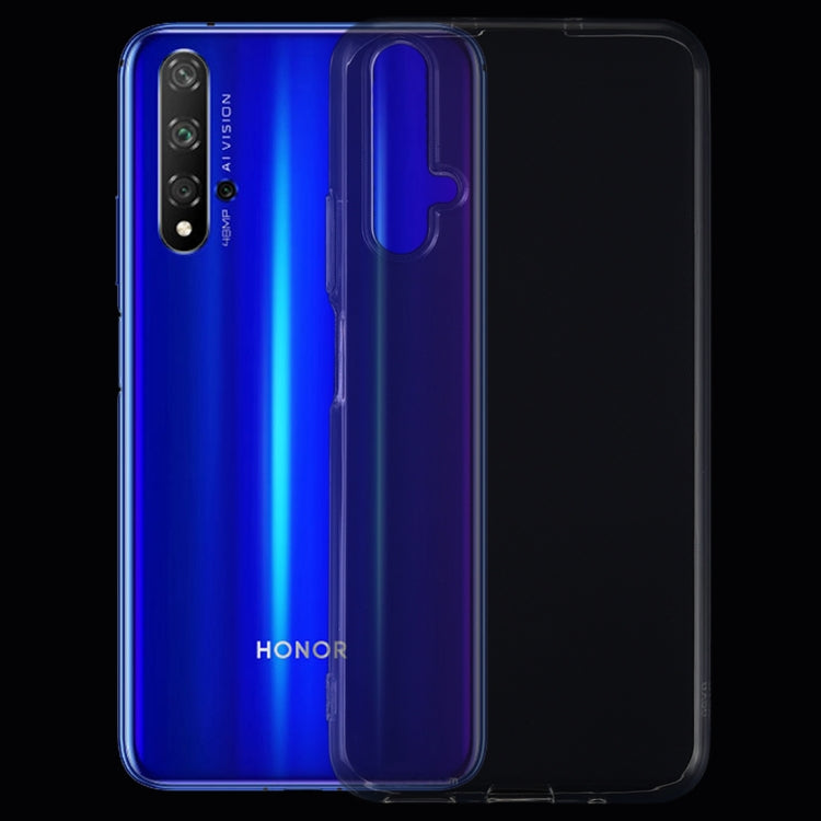 0.75mm Ultrathin Transparent TPU Soft Protective Case for Huawei Honor 20