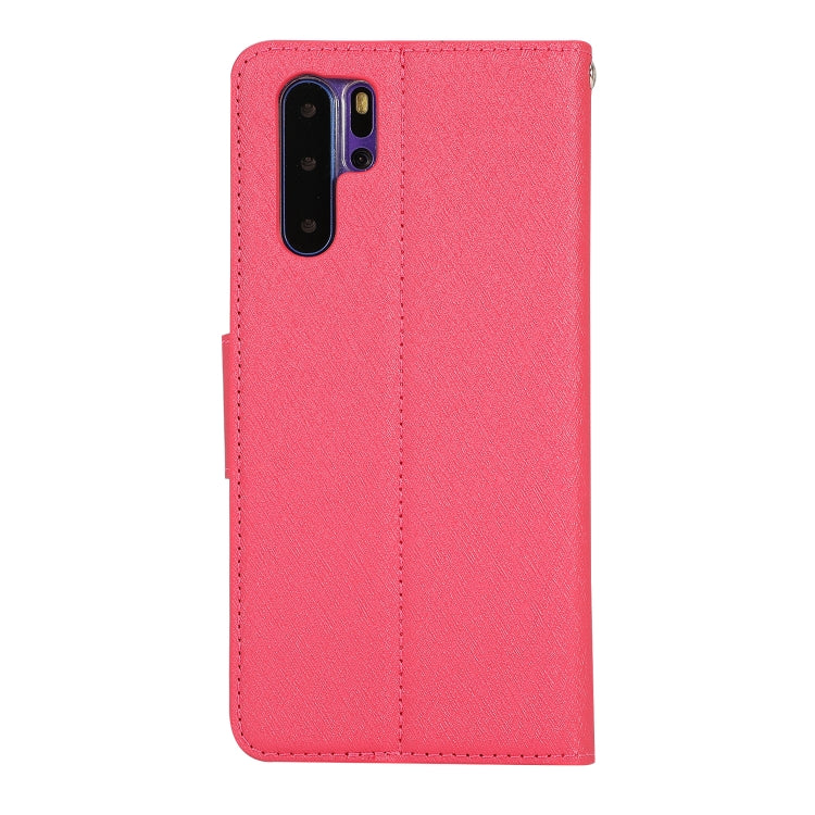 Silk Texture Horizontal Flip Leather Case for Huawei P30 Pro, with Holder & Card Slots & Wallet & Photo Frame