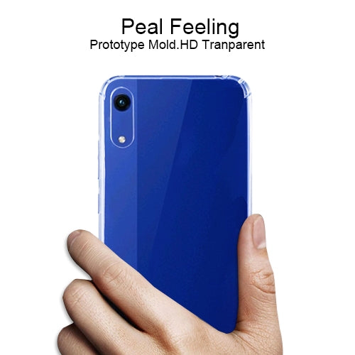 For Huawei Honor 8A Four-Corner Shockproof Ultra-Thin Transparent TPU Case
