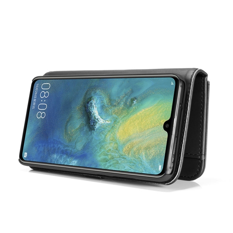 DG.MING Lambskin Detachable Horizontal Flip Magnetic Case for Huawei Mate 20, with Holder & Card Slots & Wallet