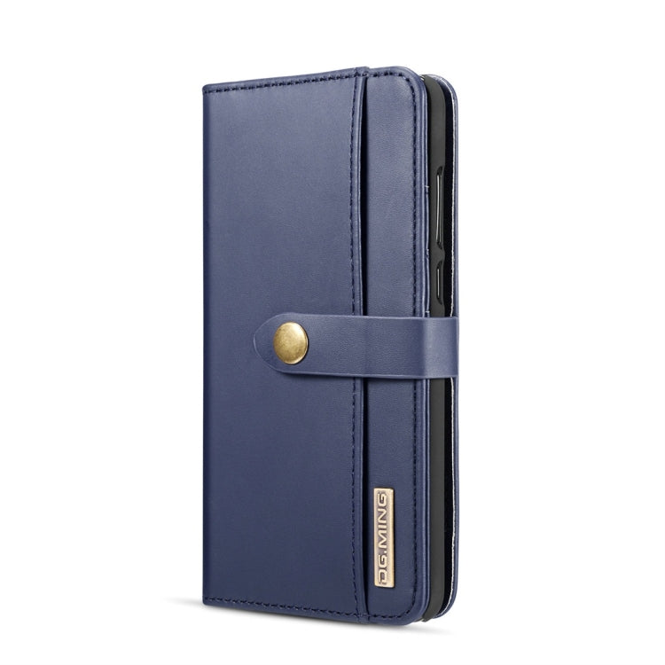 DG.MING Lambskin Detachable Horizontal Flip Magnetic Case for Huawei P20 Pro, with Holder & Card Slots & Wallet