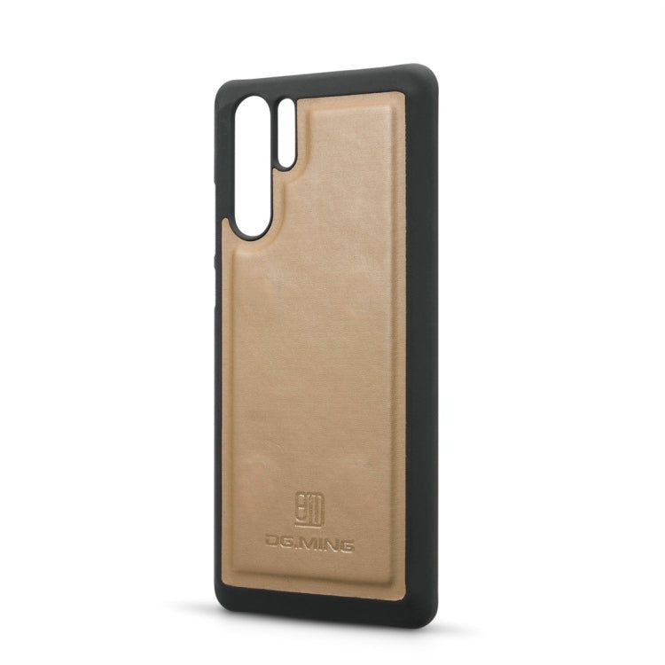 DG.MING Lambskin Detachable Horizontal Flip Magnetic Case for Huawei P30 Pro, with Holder & Card Slots & Wallet