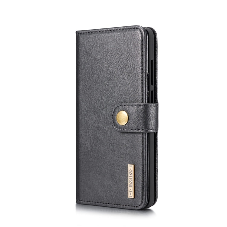 DG.MING Crazy Horse Texture Flip Detachable Magnetic Leather Case for Huawei P30, with Holder & Card Slots & Wallet