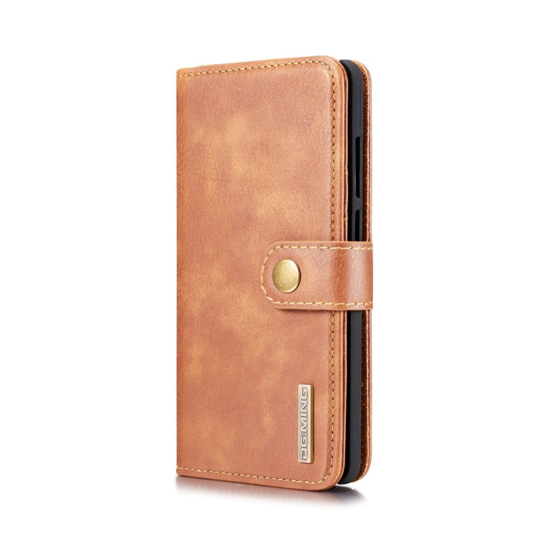 DG.MING Crazy Horse Texture Flip Detachable Magnetic Leather Case for Huawei P30, with Holder & Card Slots & Wallet